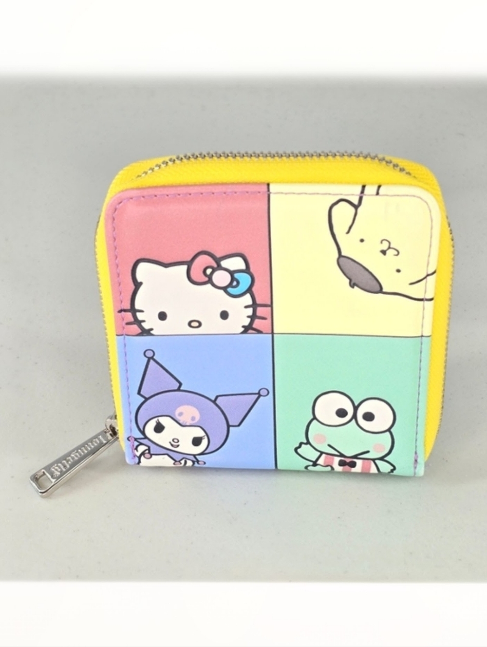 Sanrio x Loungefly Hello Kitty & Friends Color-Block Zip-Around Wallet